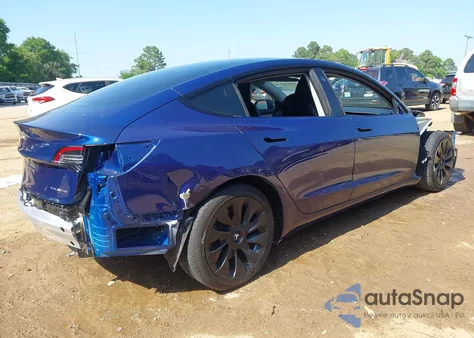 2022 Tesla Model 3 Long Range Dual Motor All-Wheel Drive from USA, damaged, VIN 5YJ3E1EB0NF235067